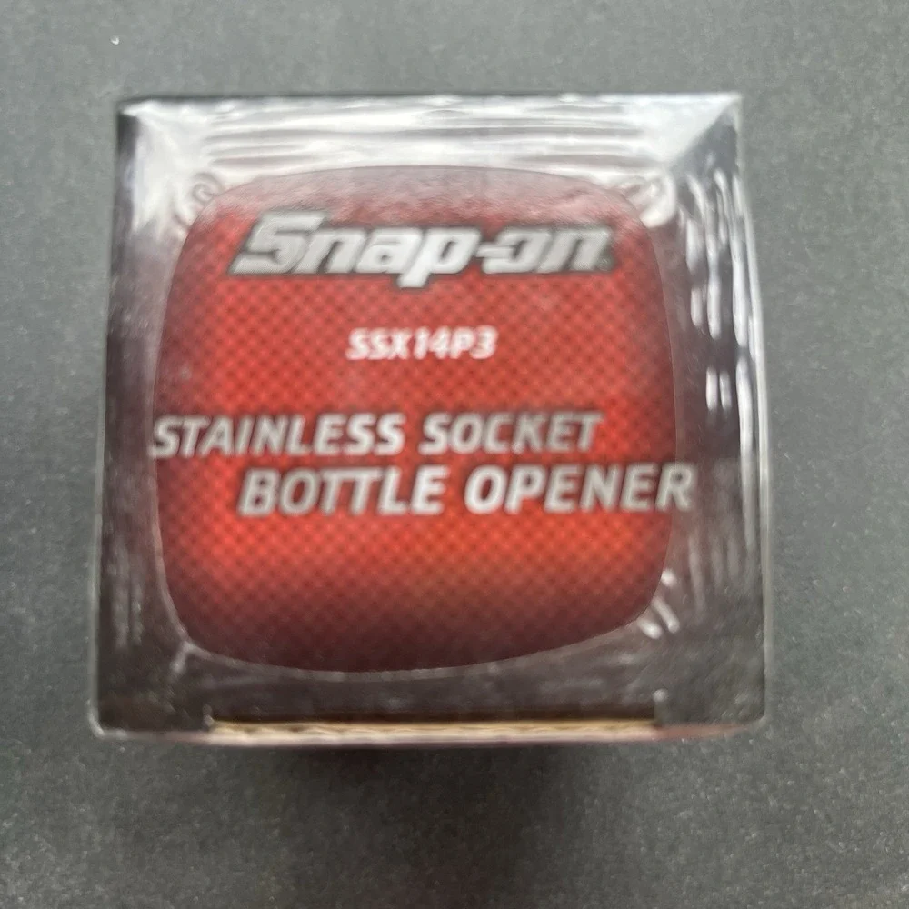Snap-on SSX14P3 Stainless Steel Socket Bottle Opener NEW Sealed Novelty Gift